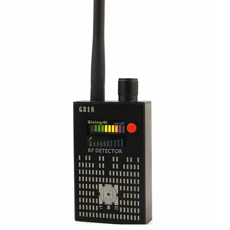 盗聴防止GSMオーディオバグ検出器GPSトラッカーミニカメラファインダーワイヤレスRF信号検出器G318