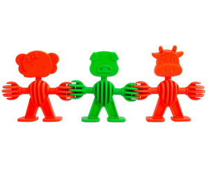 Çocuklar eğlenceli Fidget arkadaşları, arkadaşlar bir çanta içinde eğlenceli yürümeye başlayan okul öncesi eğitici oyuncak, renkli yaratıcı istifleme sıralama Fidget oyuncak - Product Image 4
