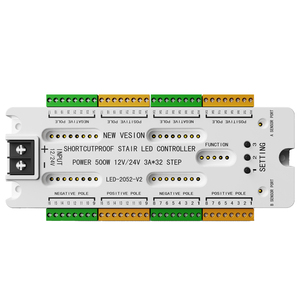 DC12V 24V светодиодный контроллер 32 канала светодиодный контроллер лестницы PIR датчик движения контроллер - Product Image 1