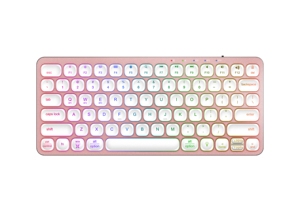 Hardware Mini teclado inalámbrico color tableta teclado tipo C portátil recargable ordenador Bluetooth teclado inalámbrico - Product Image 3