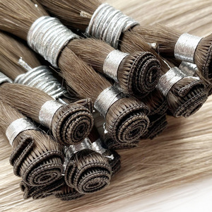 2024 <strong>Ready</strong> to Ship Genius Weft Hair Extensions Soft Silky Hair Handtied Weft Extensions for Women in <strong>Bulk</strong> - Product Image 2