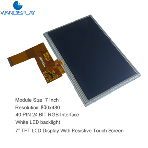Wandisplay MP4 LCD 7 بوصة 800X480 LCD مقاوم للمس 40 دبوس 7 بوصة شاشة عرض Schermo TFT وحدة العرض - Product Image 4