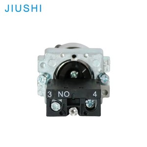 XB2-BG21 22mm Latching Self-locking Type Selector Knob Rotary Key <strong>Switch</strong> 2position Metal Key Switch1NO <strong>2ways</strong> ZB2-BE101 - Product Image 5