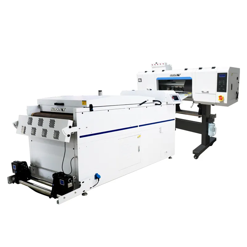 Audley Dtf 60cm Roll to Roll Printer con 4 I3200 Boquilla Máquina de impresión de camisetas Impresora eficiente Dtf para publicidad Empresa