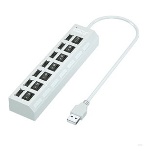 Nuevo Mini USB 3,0 HUB portátil con interruptor, adaptador divisor USB para ordenador, Hub con control de bruja y luz indicadora LED - Product Image 3
