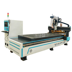Economic Model <strong>Linear</strong> <strong>ATC</strong> <strong>Cnc</strong> <strong>Router</strong> <strong>with</strong> 12 Cutters Tool Magazine for Woodworking - Product Image 4