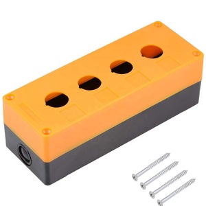 Scatola della stazione di controllo dell'interruttore a pulsante a 4 fori da 22mm - Product Image 1