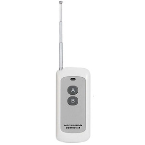 Telecomando universale a lungo raggio 500m 2 pulsanti trasmettitore wireless codice di apprendimento batteria inclusa - Product Image 1