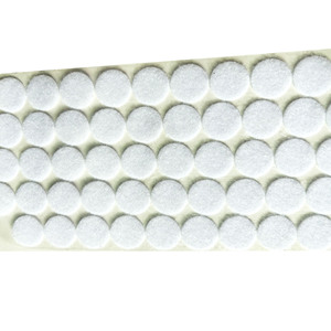 Dansky danskelf dots דבק לבן מטבעות חזרה דביקים הוק ולולאה