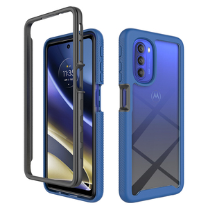Tam vücut sağlam 2 katmanlı ağır TPU PC telefon kılıfı Motorola kılıfı G71 G51 G31 G41 gg40 G40 Fusion G200 G100 kenar <span class=keywords><strong>S</strong></span> cep telefonu kılıfı