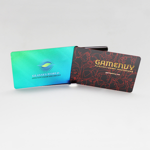 Customized PVC Gift Card with Barcode or QR <strong>Code</strong> and Printing Design - Product Image 5