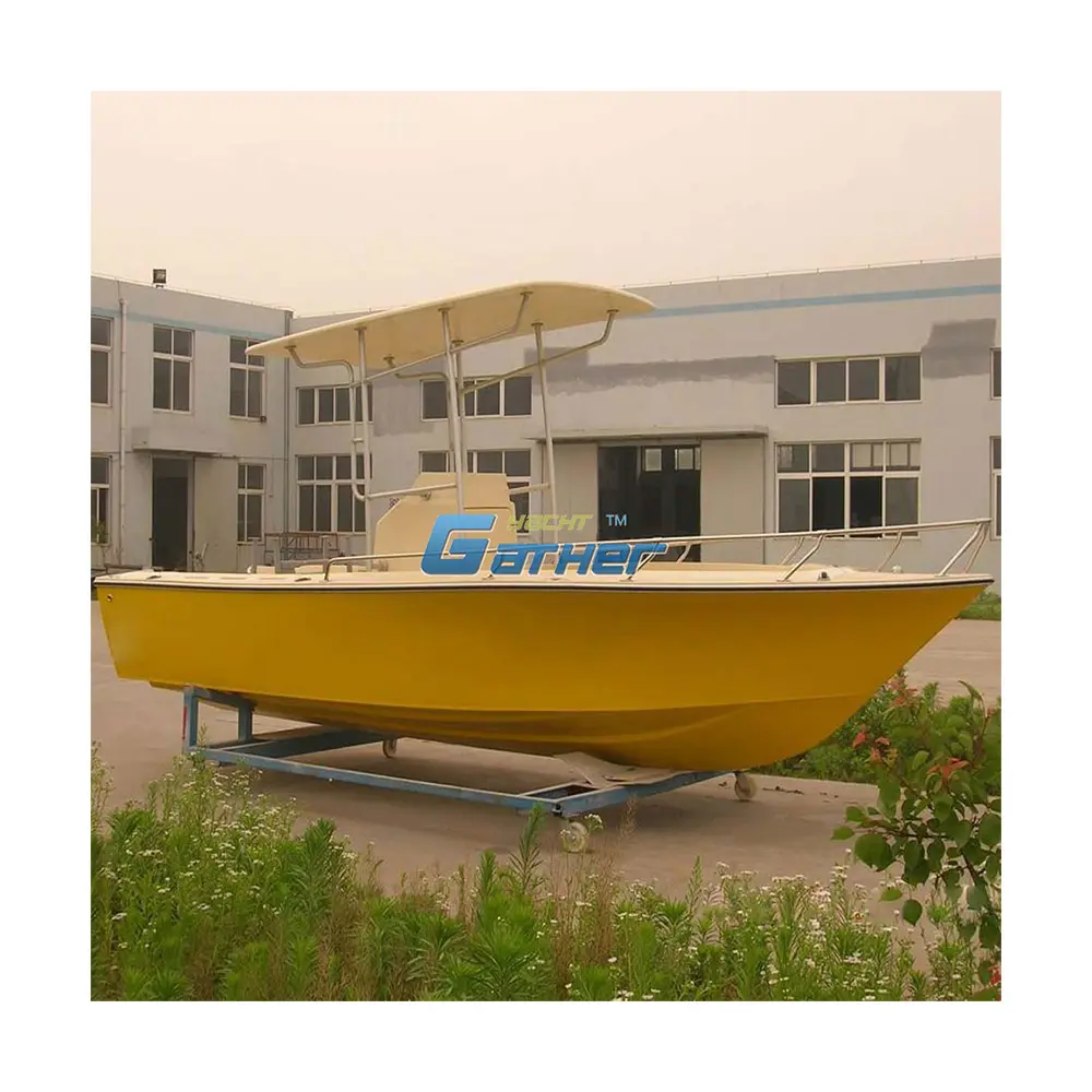 Raccogliere yacht 20ft barche in fibra di vetro barca da pesca in fibra di vetro 6m barca da pesca in fibra di vetro in vendita