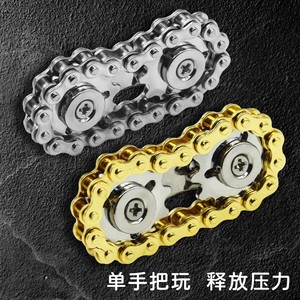 便携式游戏用齿轮链指尖陀螺仪和成人减压手指尖陀螺仪
