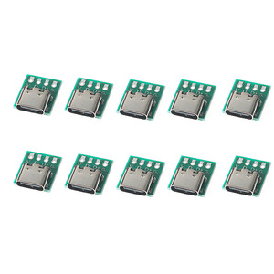 USB3.1 16P <strong>PCB</strong> Test Board DIY 10PCS TYPE-C Double-Sided Electronic Components for <strong>PCB</strong> &amp; PCBA Projects - Product Image 1
