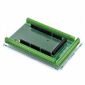 Compatibile con MEGA2560 doppio lato PCB prototipo a vite morsettiera blocco scheda Kit per Arduino Mega 2560 / Mega2560 R3 - Product Image 1