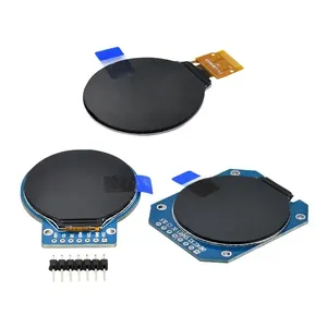 TFT-Display 1,28-Zoll-TFT-LCD-Anzeigemodul Rund RGB 240*240 GC9A01 Treiber 4-Draht-SPI-Schnittstelle 240x240 PCB Für Arduino - Product Image 2