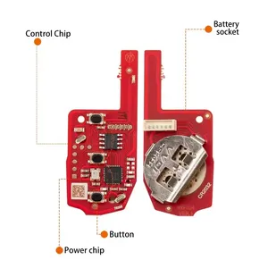 XHORSE XKMQB5EN Universal VVDI Remote Autos chl üssel der 2. Generation MQB Style 3 Tasten Auto für V-W für VVDI2 Programmer Tool - Product Image 4