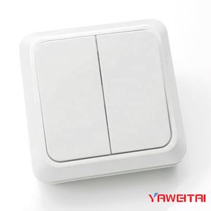 Elektrik aksesuarları avrupa duvar anahtarı yüzey tipi duvar anahtarı 2 gang anahtarı - Product Image 5