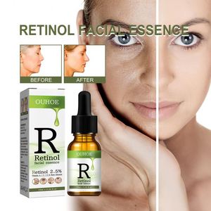 Siero viso 2.5% di retinolo 10mL di vitamina A/C/E E estratti vegetali schiarenti sbiancanti pigmentazione screziata rughe sottili