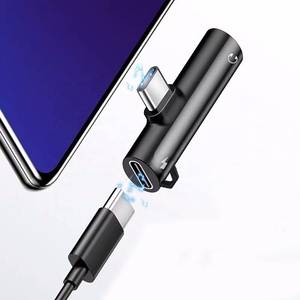 迷你二合一C型至3.5毫米插孔耳机音频适配器，适用于小米华威USBC至3.5毫米耳机充电转换器 - Product Image 5