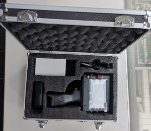 <strong>Hand</strong> Held <strong>Machine</strong> Jet Handjet Portable <strong>Printing</strong> Eggs <strong>Batch</strong> <strong>Coding</strong> Handled Rotary Ink Balloon Cardboard Gun Metal - Product Image 6