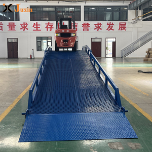 OEM CE ISO 6-10TON Rampas de carga de muelle móvil Nivelador de muelle Hidráulico Portátil Rampa de estacionamiento de automóviles Plataforma de descarga de contenedores - Product Image 3