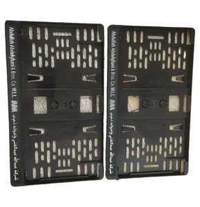 Xe Xe Máy Nhựa Mạ Điện Giấy Phép Tấm Khung Phổ Ô Tô Nhựa Khung Chất Lượng Cao Giảm Giá Hơn Rẻ Hơn - Product Image 2