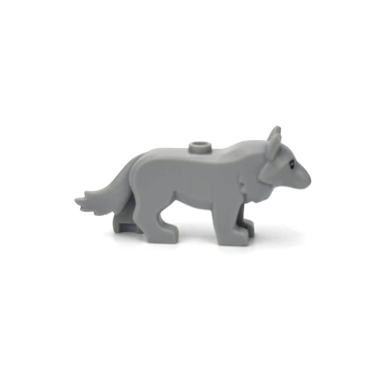 Loup gris clair 1