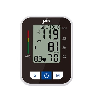 CE Aprovado Jziki <span class=keywords><strong>Monitor</strong></span> De Pressão Arterial Grande Tela BP Máquina Alta Precisão Sphyqmomanometer para uso doméstico Em estoque - Product Image 2