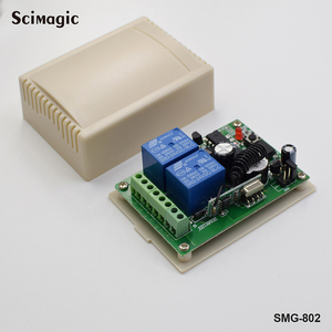 24V <strong>Relay</strong> Module <strong>Wireless</strong> RF Transmitter Receiver 2 Channel 433mhz Universal Car Remote <strong>Control</strong> - Product Image 2