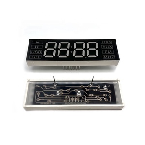 Display a LED personalizzato 4 cifre orologio modulo LED Custom schermi Display a led lettore audio digital signages - Product Image 1