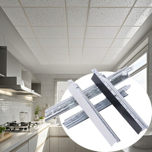 T24 Main Tee <strong>Ceiling</strong> Track <strong>Grid</strong> Modern Design T-Bar T-<strong>Grid</strong> for <strong>Tile</strong> <strong>Ceiling</strong> <strong>Tiles</strong> - Product Image 5