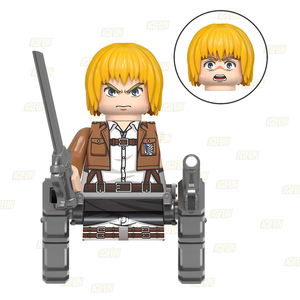 Attack on <strong>Titan</strong> Mini Figures Japanese Manga Animation Model Toy Assembled Toy Building Block Set - Product Image 3