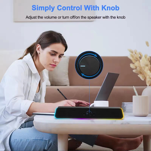 ロングストリップオーディオノートパソコンブルートゥースピーカーサブウーファー付きサウンドバーベースUSB有線音楽プレーヤー - Product Image 5