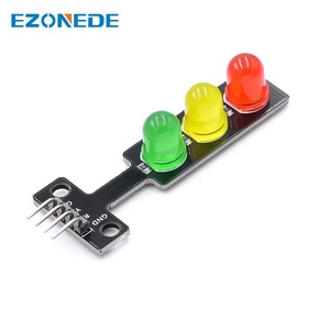 Mini 5 V การจราจร LED Display สำหรับหุ่นยนต์อัจฉริยะสีแดงสีเหลืองสีเขียว 5 มม. LED RGB การจราจรสำหรับการจราจรระบบ - Product Image 5