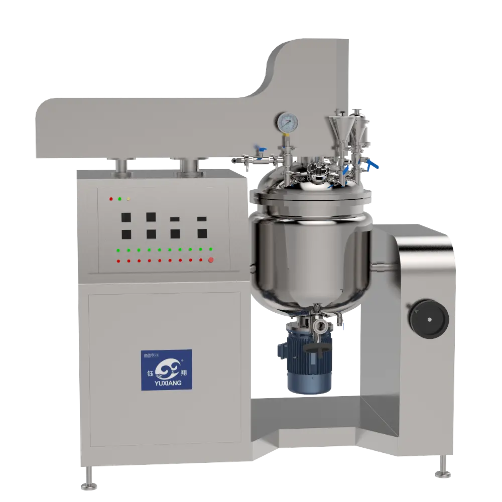 Mezclador homogeneizador Industrial, tanque de mezcla de detergente líquido, emulsificador con equipo de mezcla de alta cizalla