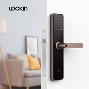X1-2 สีดําสมาร์ทโฮมMijia Mihome AppบลูทูธดิจิตอลKeyless Entryอัจฉริยะอัตโนมัติสมาร์ทล็อคหน้าแรกลายนิ้วมือล็อคประตู