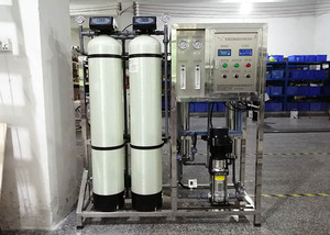 Purificateur/filtre de deau 500 Liter par heure systeme osmose inverse usine de dessalement Ro pour la produktion - Product Image 4