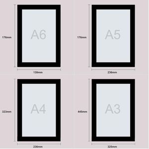 Tái Sử Dụng Poster A4 Cửa Sổ Tường Chủ Tự Dính Duraframe In Chủ Sở Hữu Khung Với Từ Bìa Trước Đăng Chủ Sở Hữu - Product Image 3