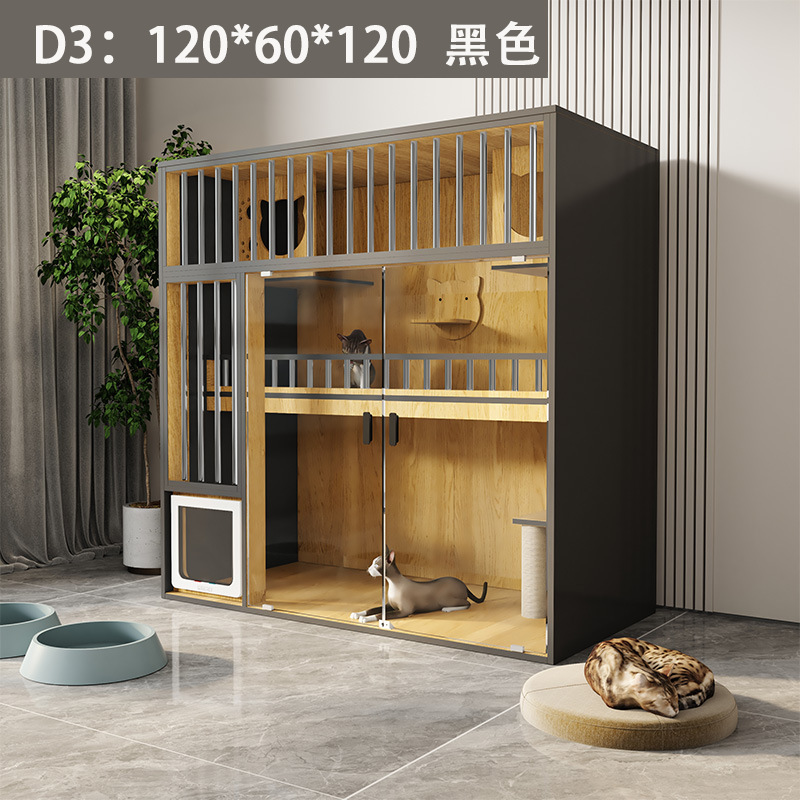 D3-120*60*120 (with small door) black