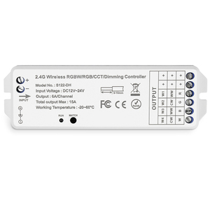 RF 2.4G Button Remote mit einfarbigem Mehrkanal-Dimmer CCT RGB RGBW LED Controller für LED-Lampe mit 3 Jahren Garantie - Product Image 5