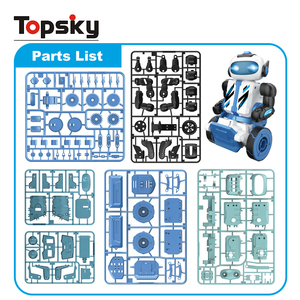 Intelligent 3-in-1 STEM Model <strong>Robot</strong> Puzzle Construction New Design Remote Control DIY Toys for Kids Boxed Sets - Product Image 3
