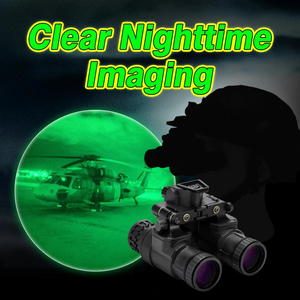 LASERSHOT optik FOV40 derece kafa monte su geçirmez gece görüş binoküleri gözlük NVG avcılık dürbün gece görüş - Product Image 6