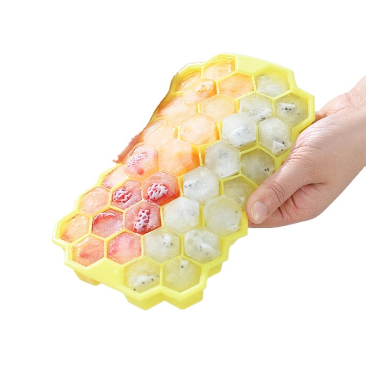 Bandeja de hielo en forma de panal de abeja
