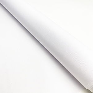 厂家直销白色涤纶漂白缎面面料家纺涤纶床单面料 - Product Image 1