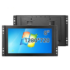 Pantalla ancha de 8 pulgadas 1280*720 Monitor de marco abierto Pantalla industrial LCD con interfaz VGA BNC AV de pulgadas - Product Image 1