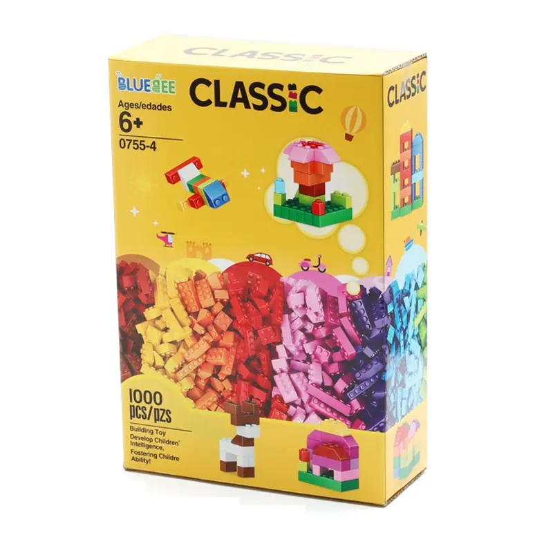 Clásico 1000 piezas Legoing bloques de construcción compatibles DIY juego creativo juego de bloques de construcción para niños