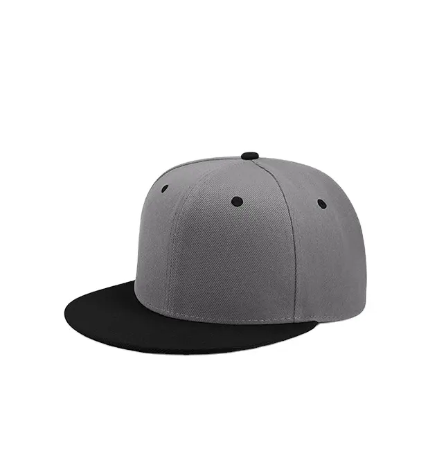 OEM pianura visiera piatta chiuso schiena dritta protezione di snapback del berretto