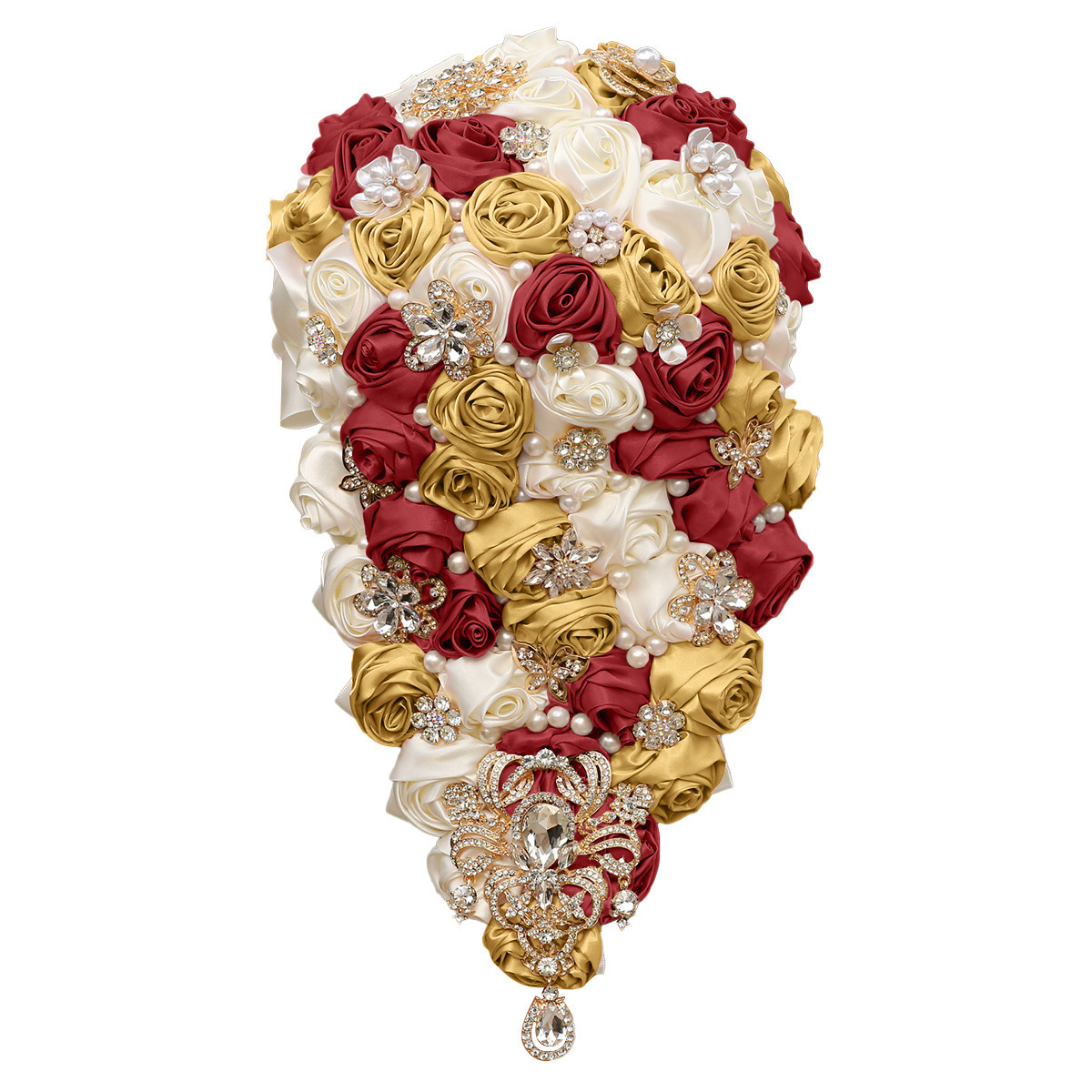 Leche rojo oscuro oro claro - diámetro 22cm 44cm 26cm