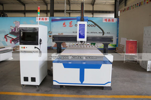 GoodCut木材3d雕刻机电动自动换刀主轴<span class=keywords><strong>cnc</strong></span>路由器与atc